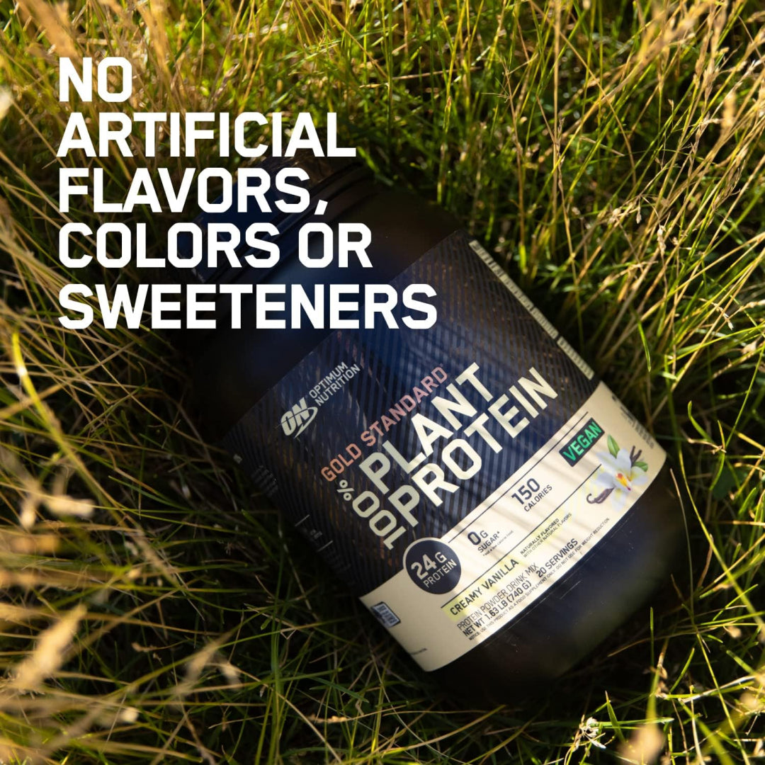 Optimum Nutrition Gold Standard 100% Plant Protein - Creamy Vanilla 1.63 lb