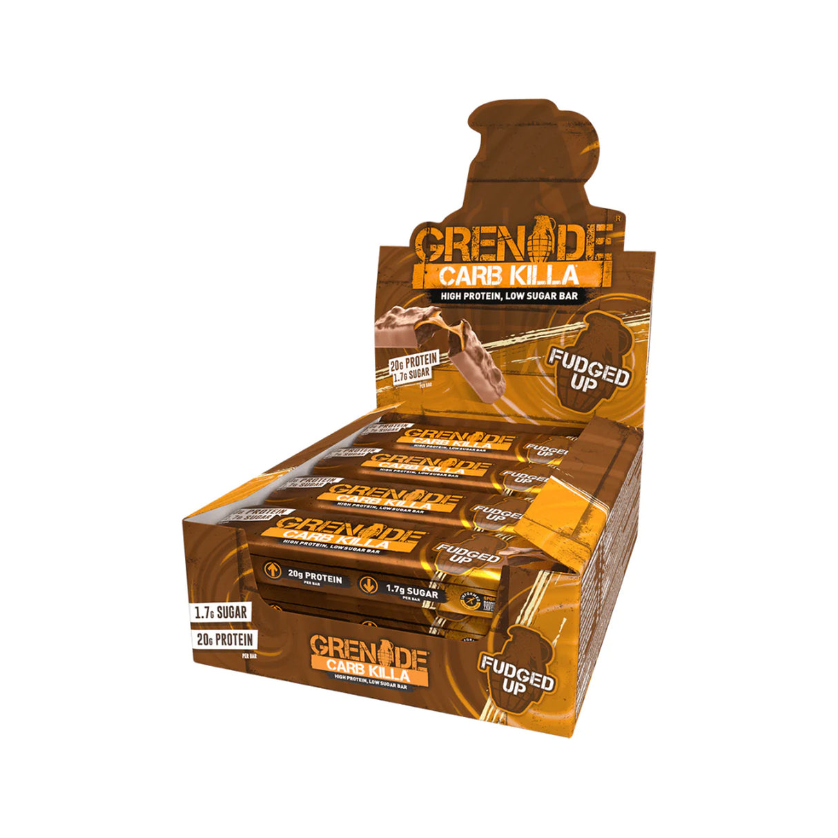Grenade Carb Killa Protein Bar - Fudged Up 60g - Klouds