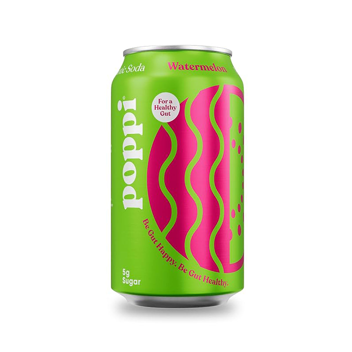 Poppi Watermelon Prebiotic Soda (355ml)