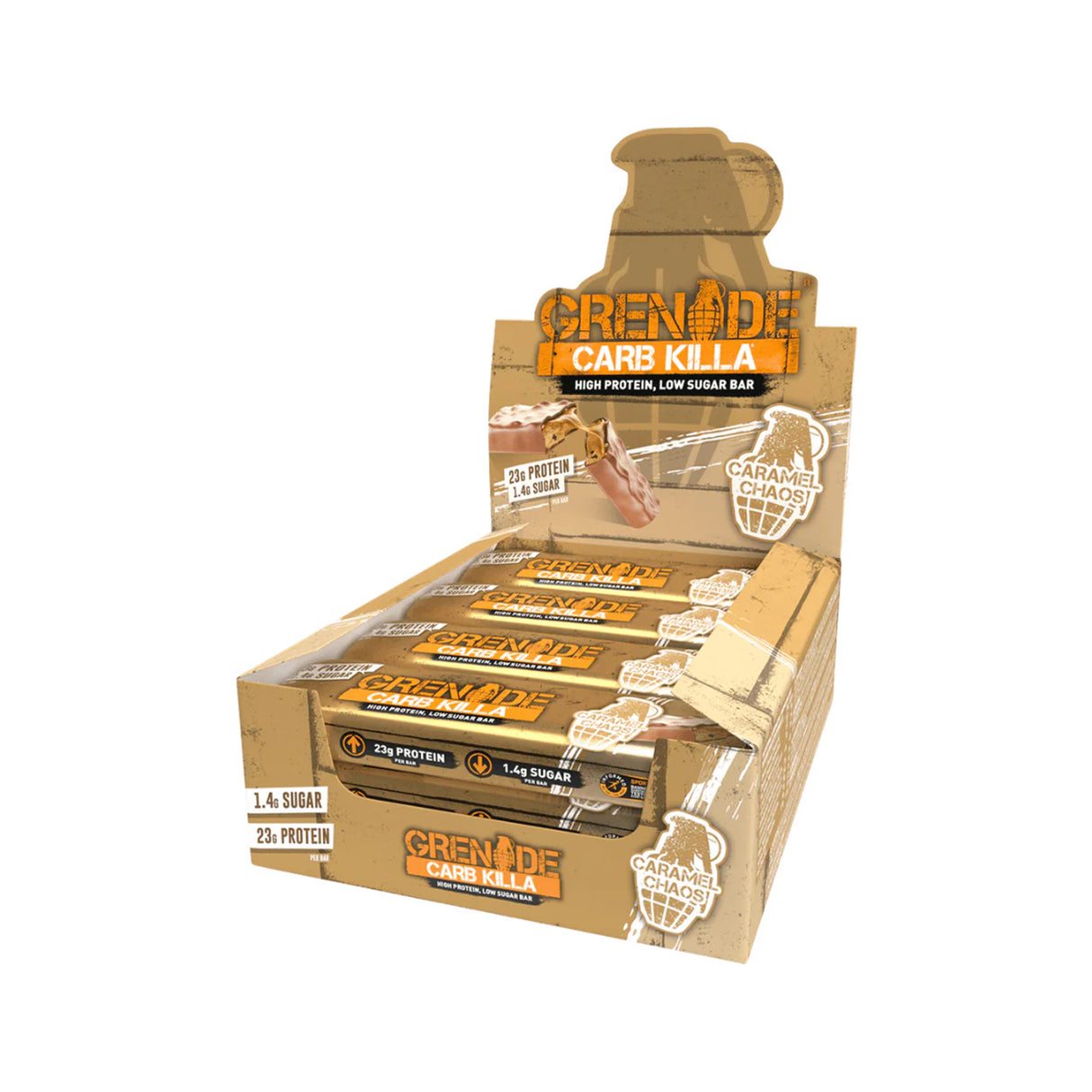 Grenade Carb Killa Protein Bar Caramel Chaos 60g