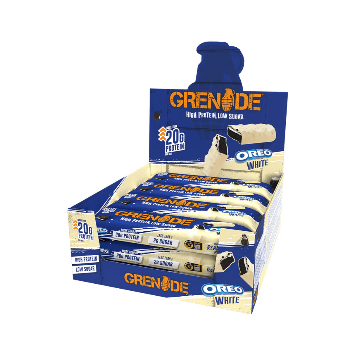 Grenade Oreo Carb Killa Protein Bar White Chocolate 60g