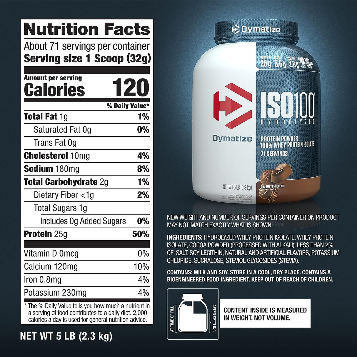 Dymatize ISO 100 Hydrolyzed Protein