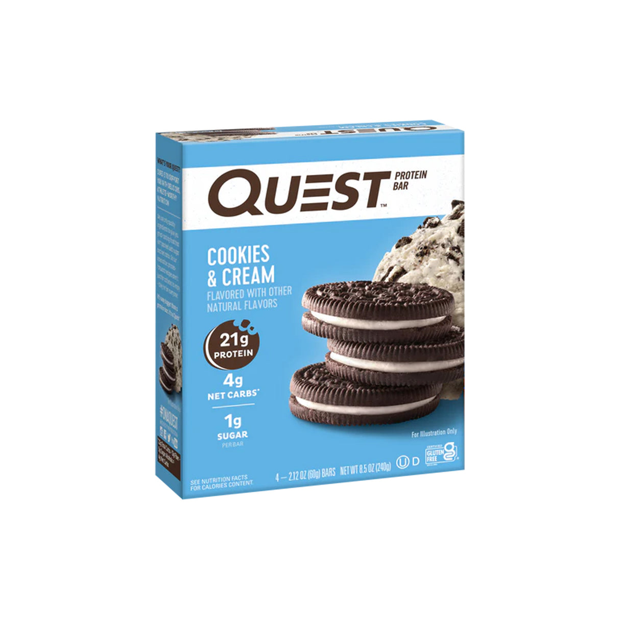 Quest Cookies & Cream Protein Bar