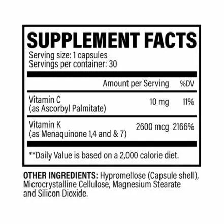 Revive Vitamin K2 - 30 Veg Caps - Klouds