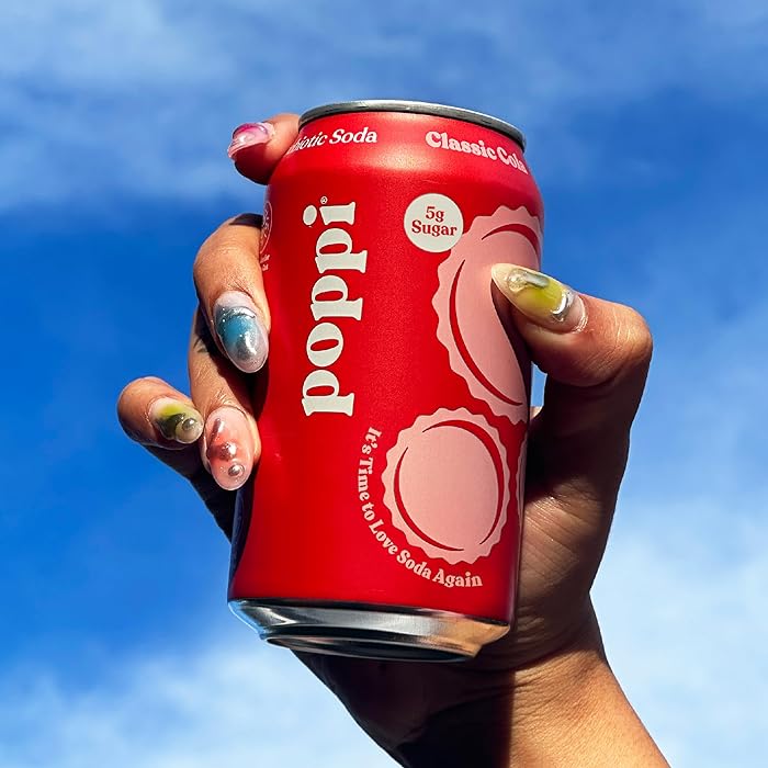 Poppi Classic Cola Prebiotic Soda (355ml) - Klouds