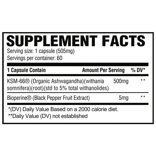 Revive Ashwagandha - 60 Veg Caps - Klouds