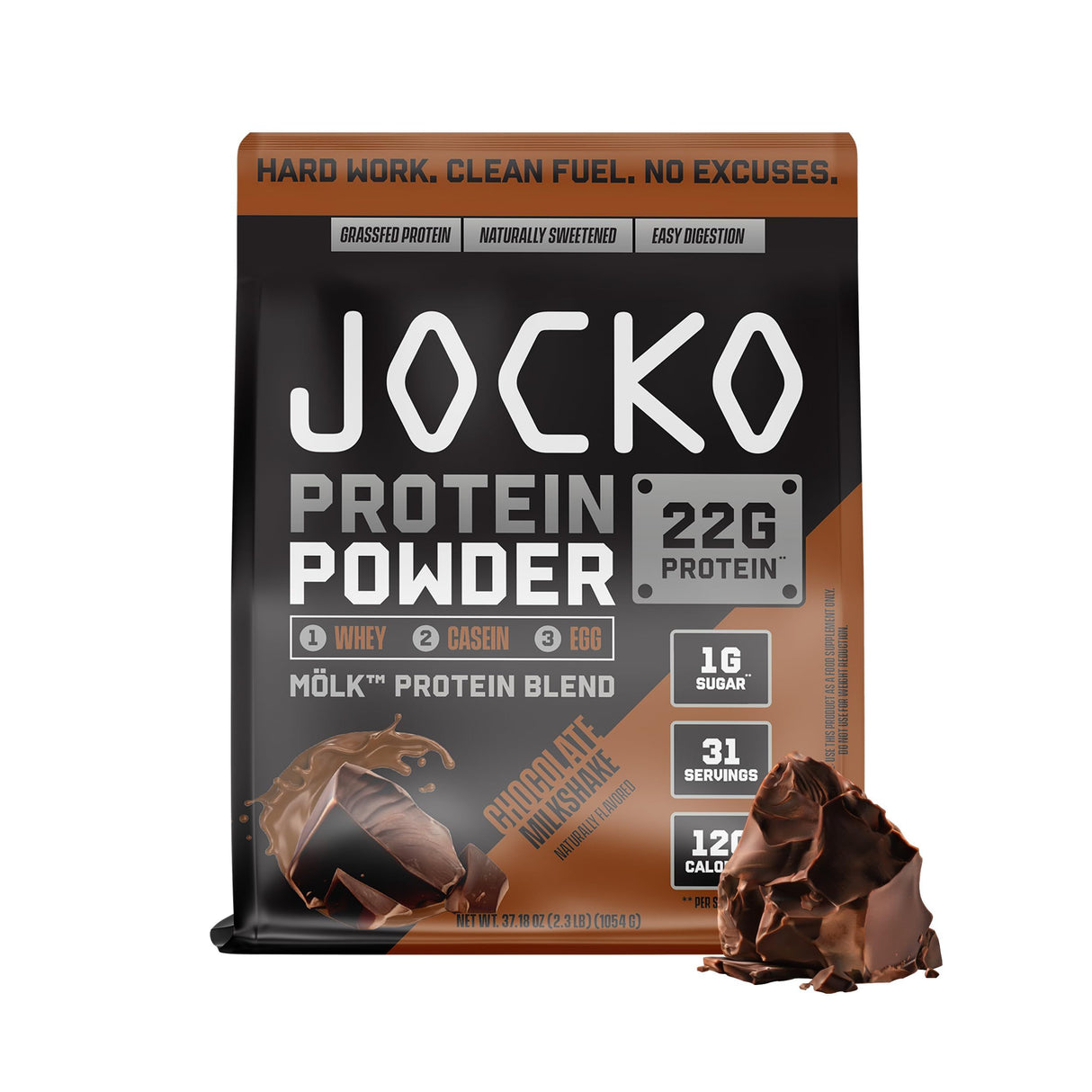 Jocko Molk Whey Protein Blend Powder 2lb