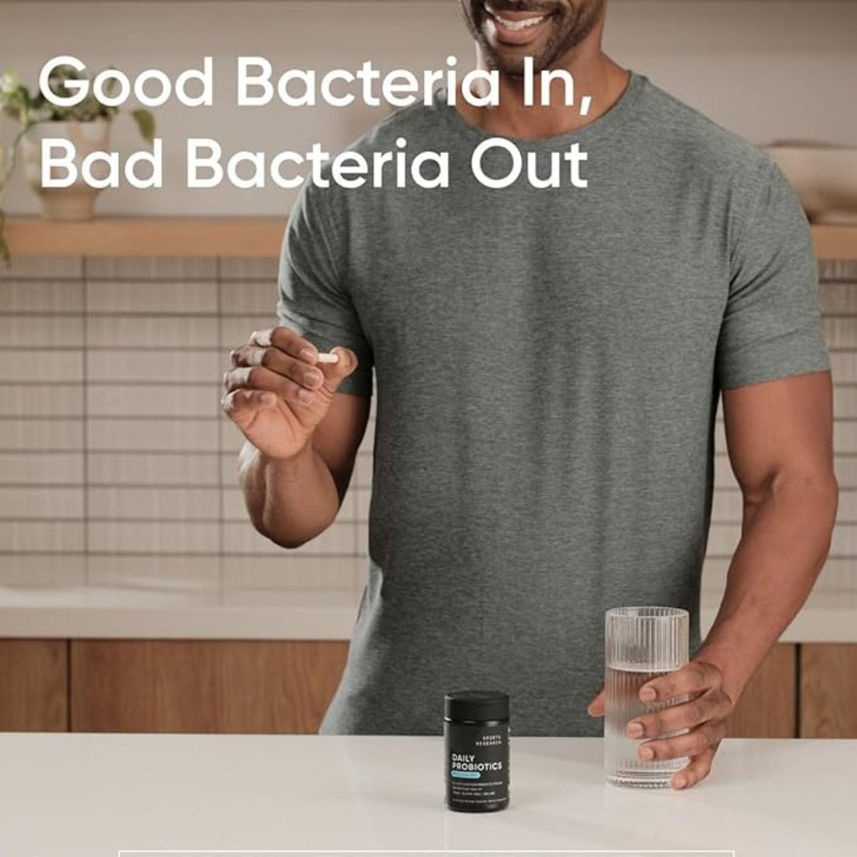 Sports Research Daily Probiotic 60 billion 30 Veggie Capsules