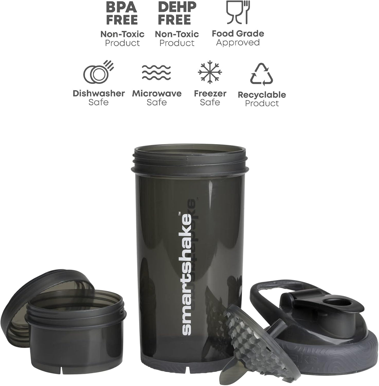 Smartshake Revie Protein Shaker Bottle 750 ml