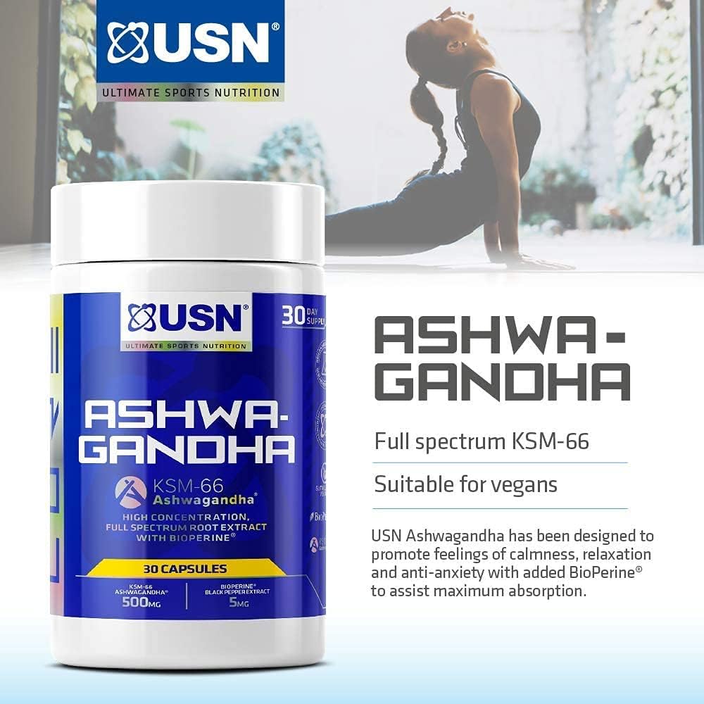 USN Ashwagandha (60 Capsules)