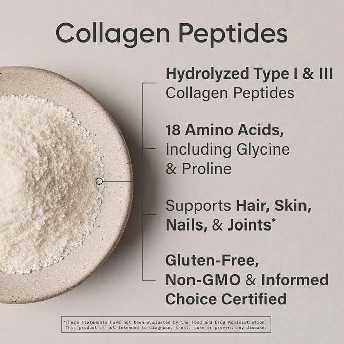 Sports Research - Collagen Peptides Powder Unflavored (907g)