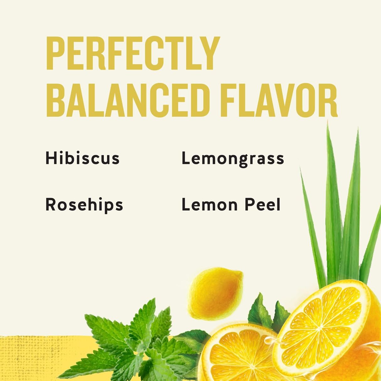 Celestial Seasonings Lemon Zinger Herbal Tea 20 Tea Bags