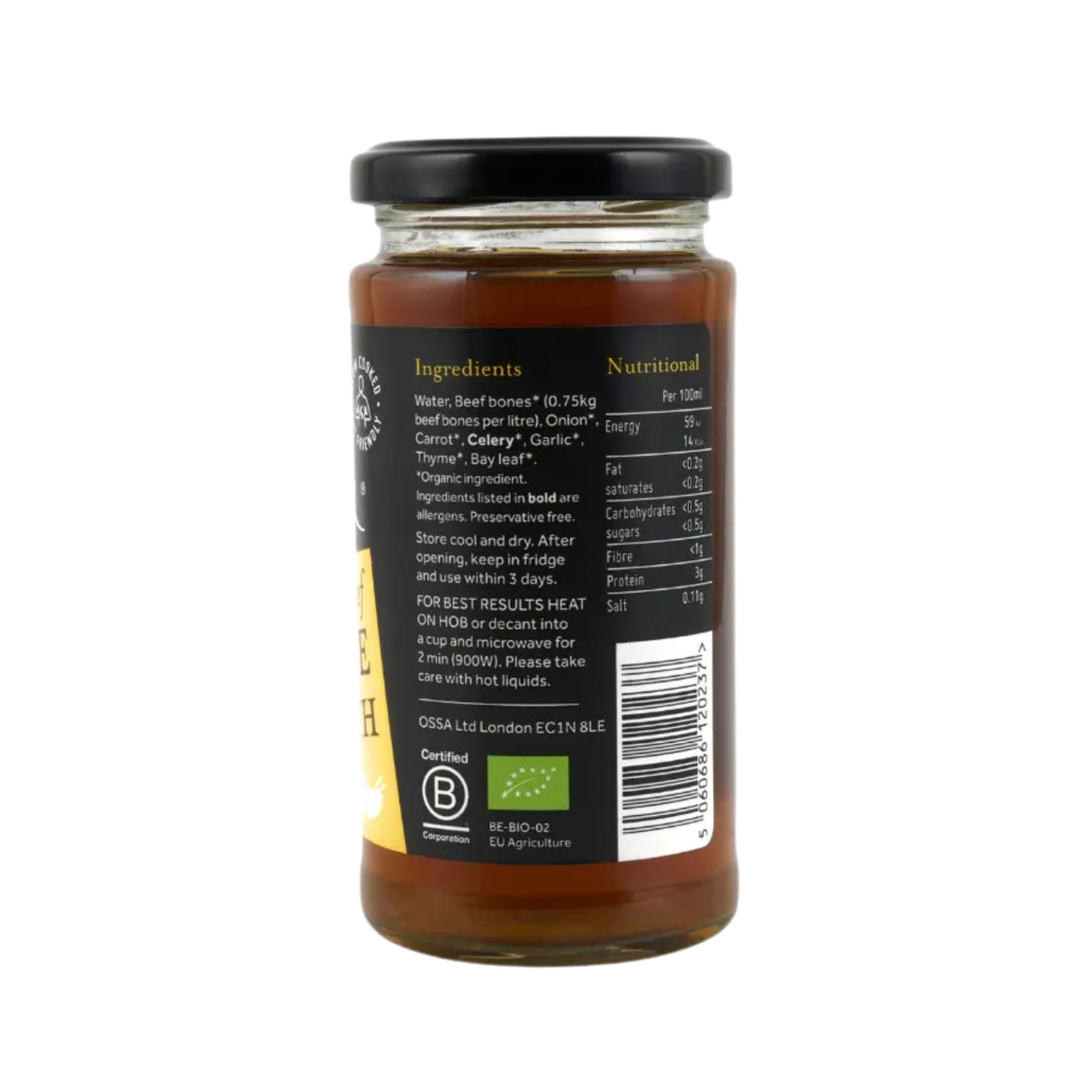 Ossa Organic Beef Bone Broth Ambient