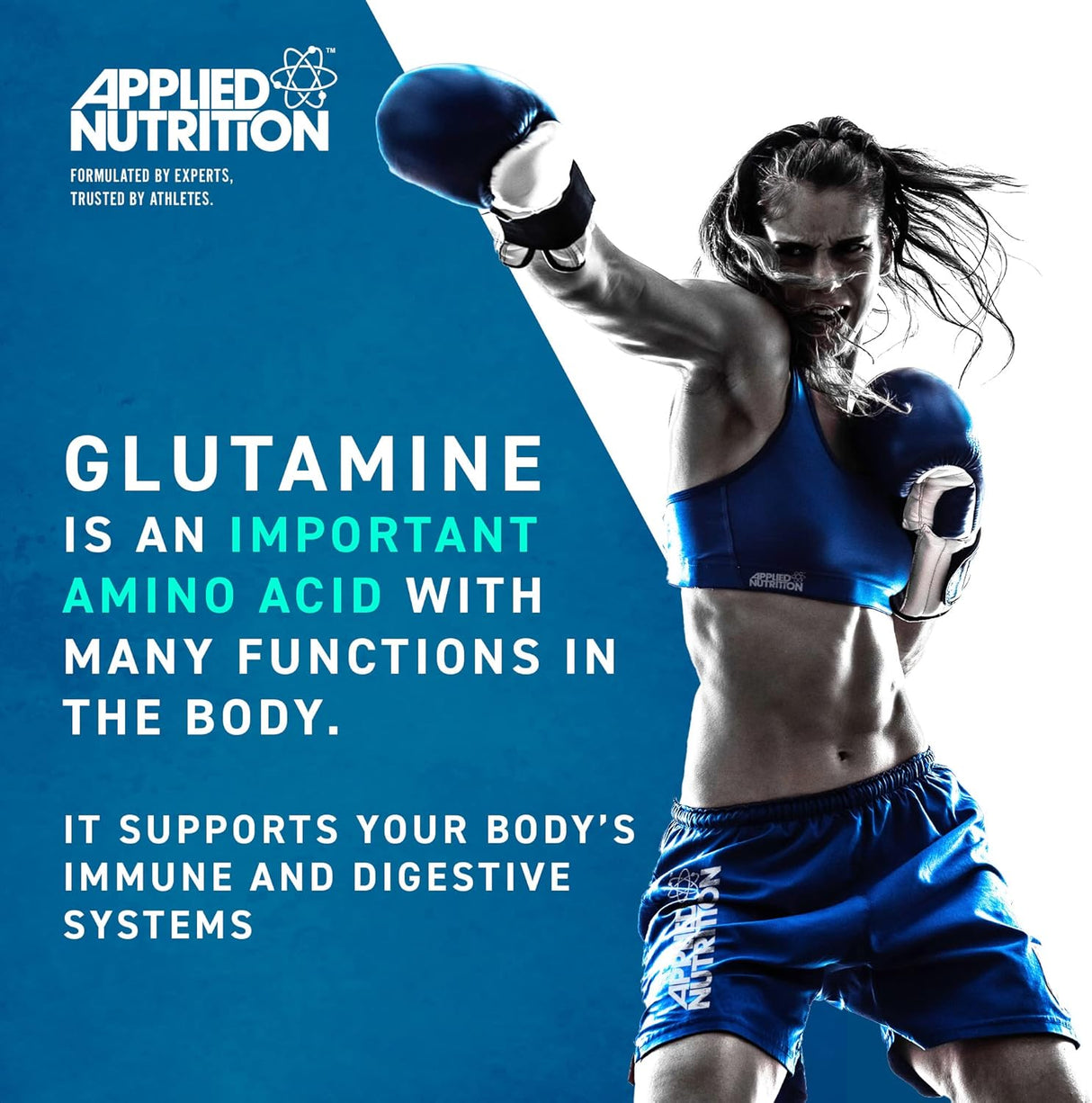 Applied Nutrition L-Glutamine Powder Micronized 100 Servings