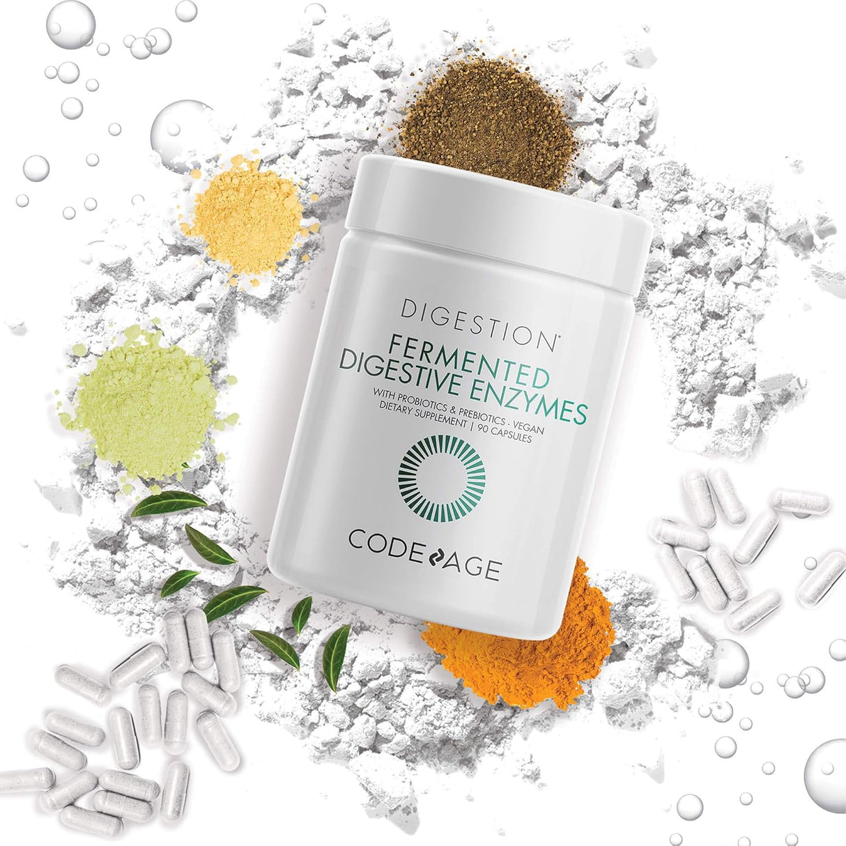 Codeage Fermented Digestive Enzymes+ 90 Vegetable Capsules