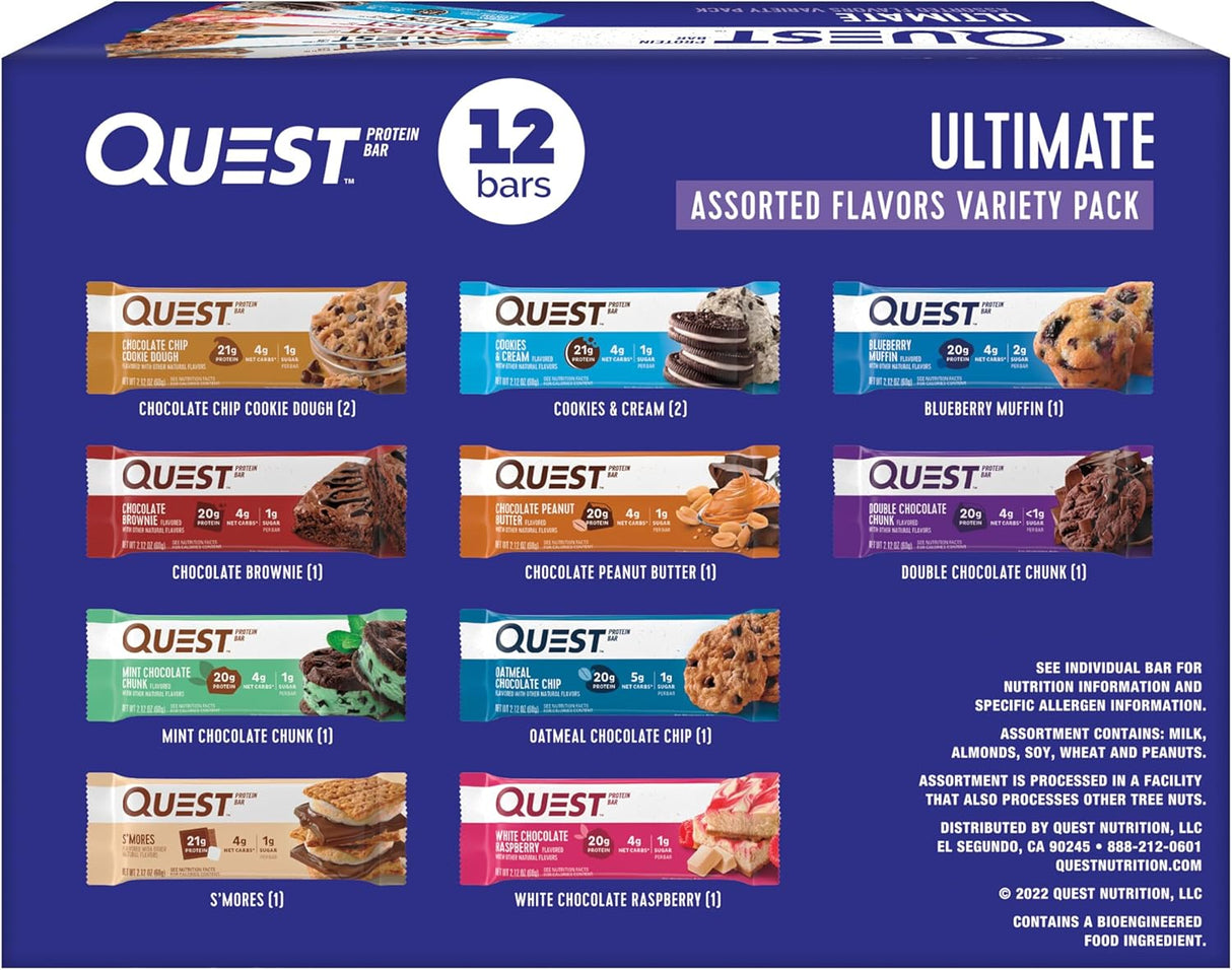Quest Nutrition Ultimate Variety Pack of 12