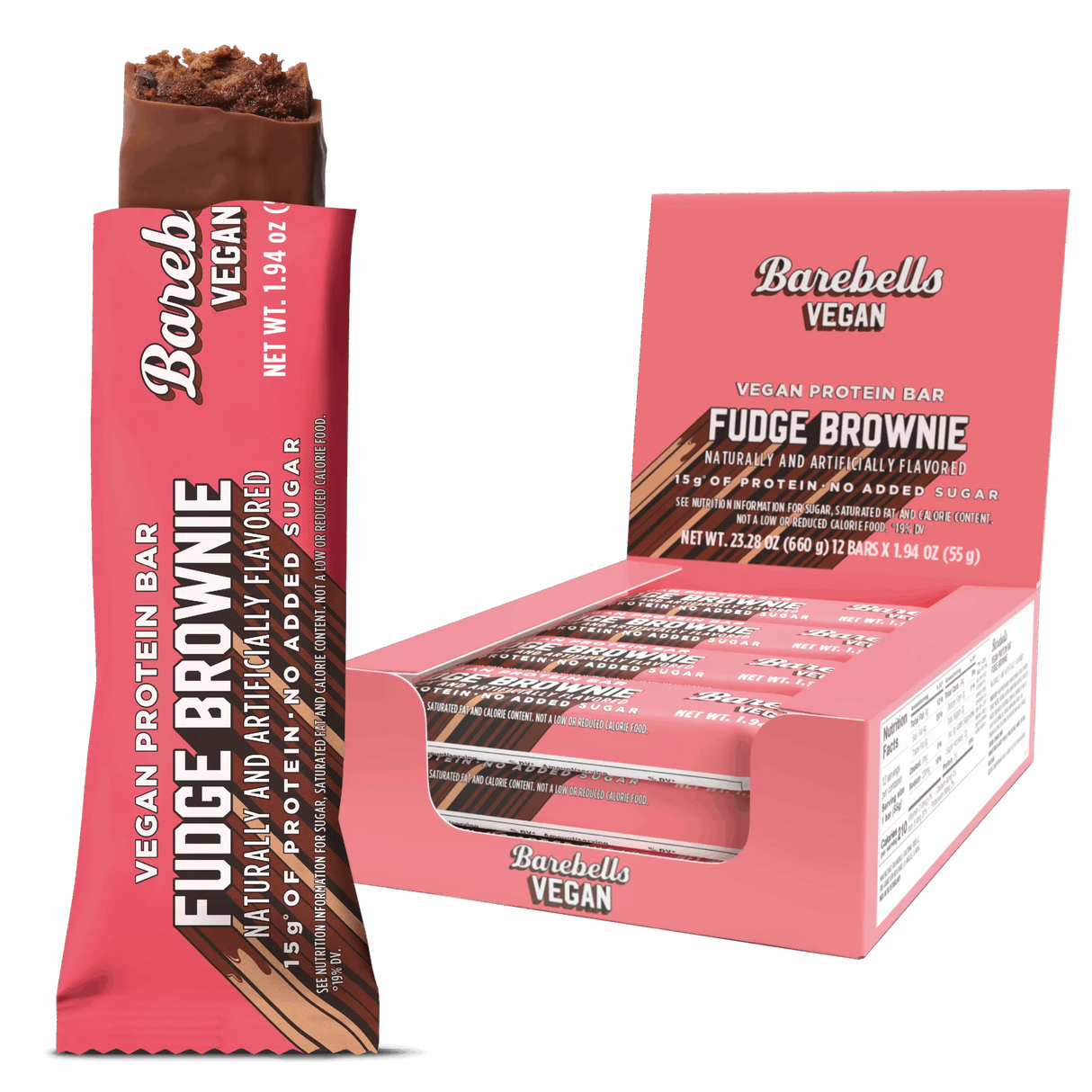 Barebells Vegan Bar Fudge Brownie 55g