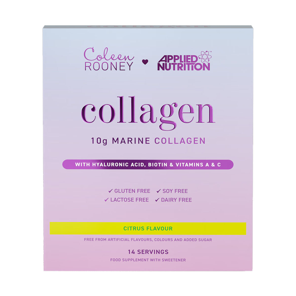 Applied Nutrition X Coleen Rooney Marine Collagen Pack of 14 Sachets