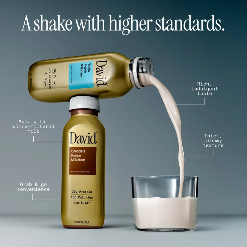 David Chocolate Protein Milkshake