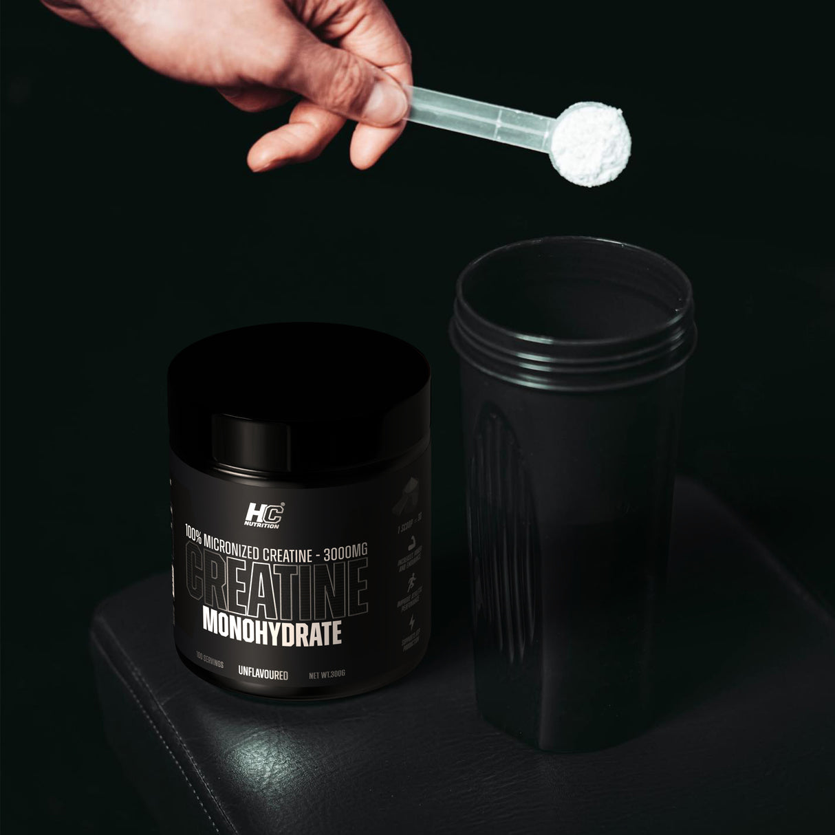 HC Nutrition 100% Micronized Creatine Monohydrate 3000 mg
