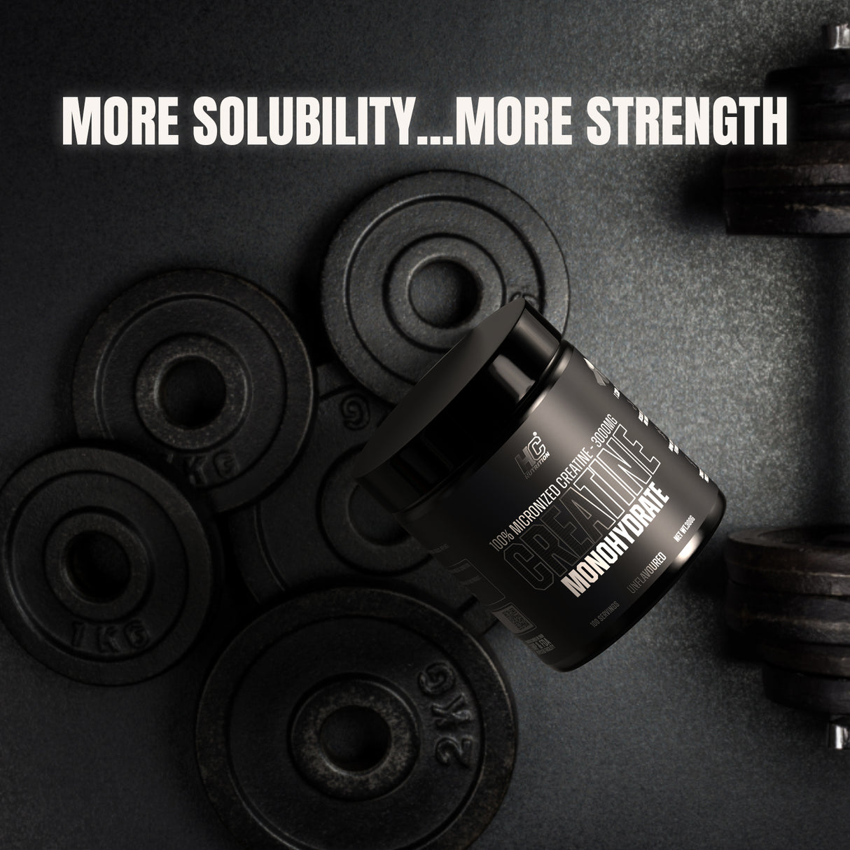 HC Nutrition 100% Micronized Creatine Monohydrate 3000 mg