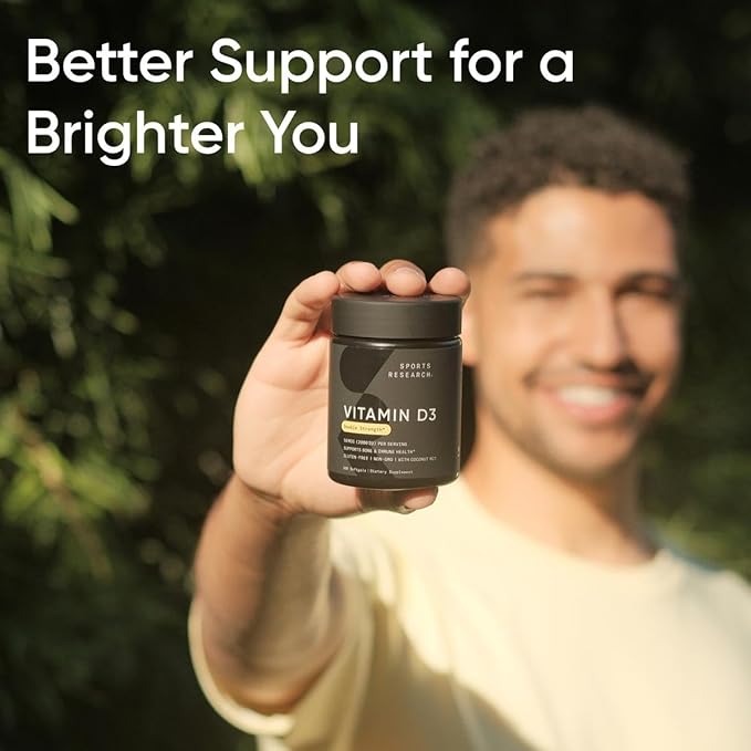 Sports Research Vitamin D3 5000iu Unflavored 360 Softgels