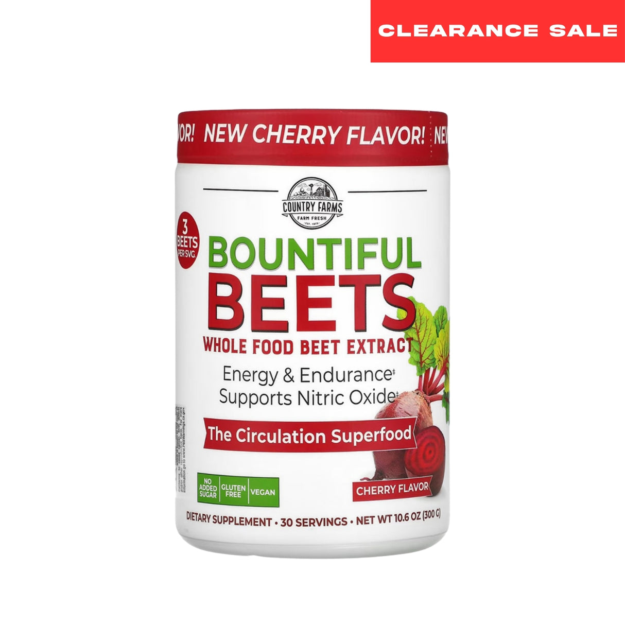 Country Farms Bountiful Beets Powder 300g Ramadan Deal - Klouds