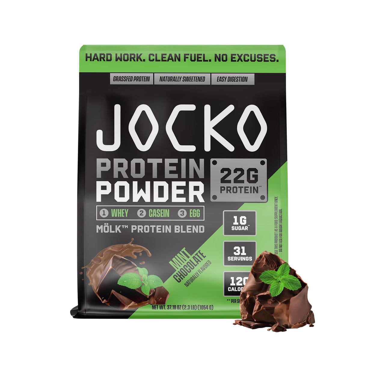 Jocko Molk Whey Protein Blend Powder 2lb