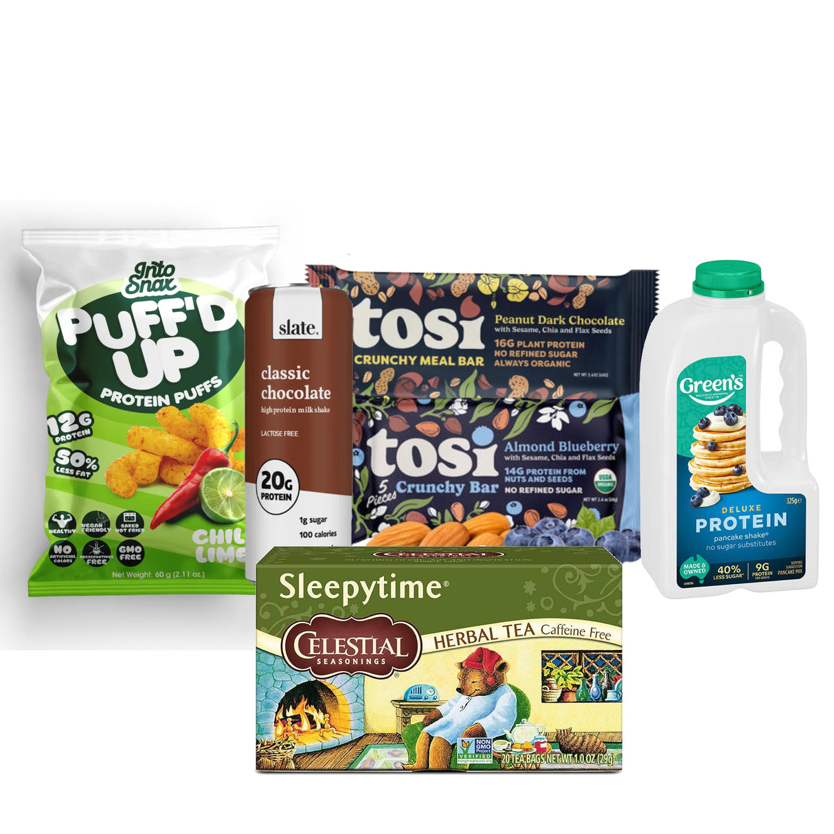 Klouds Iftar Kit | Healthy Snacks, Protein Drink & Herbal Tea Combo - Klouds