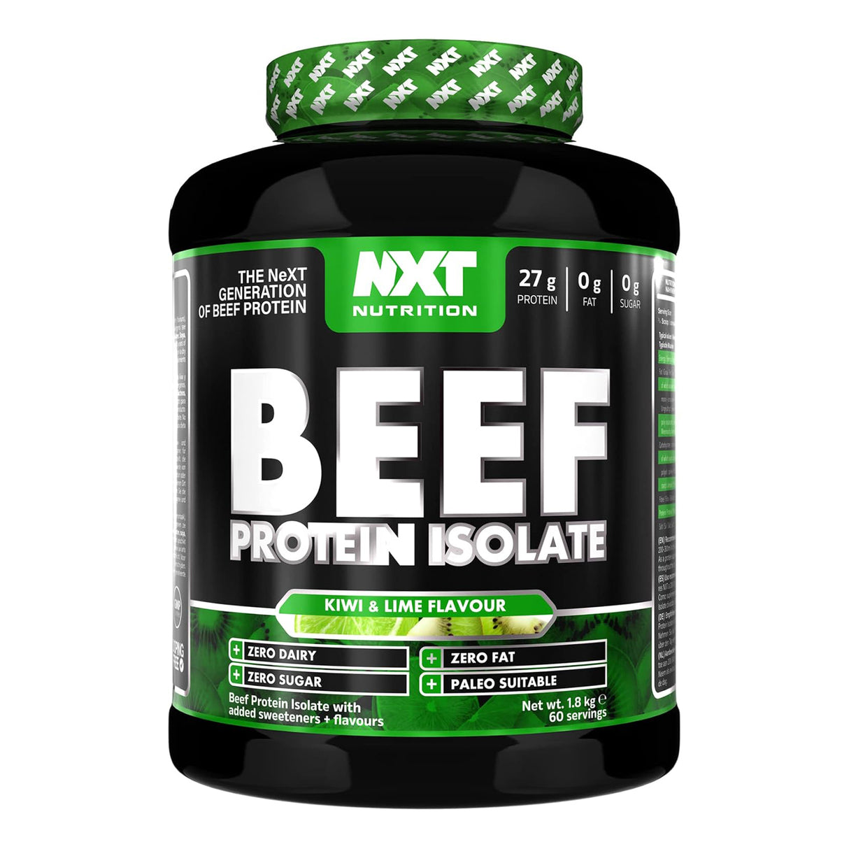 NXT Beef Protein Isolate 1.8kg 60 servings