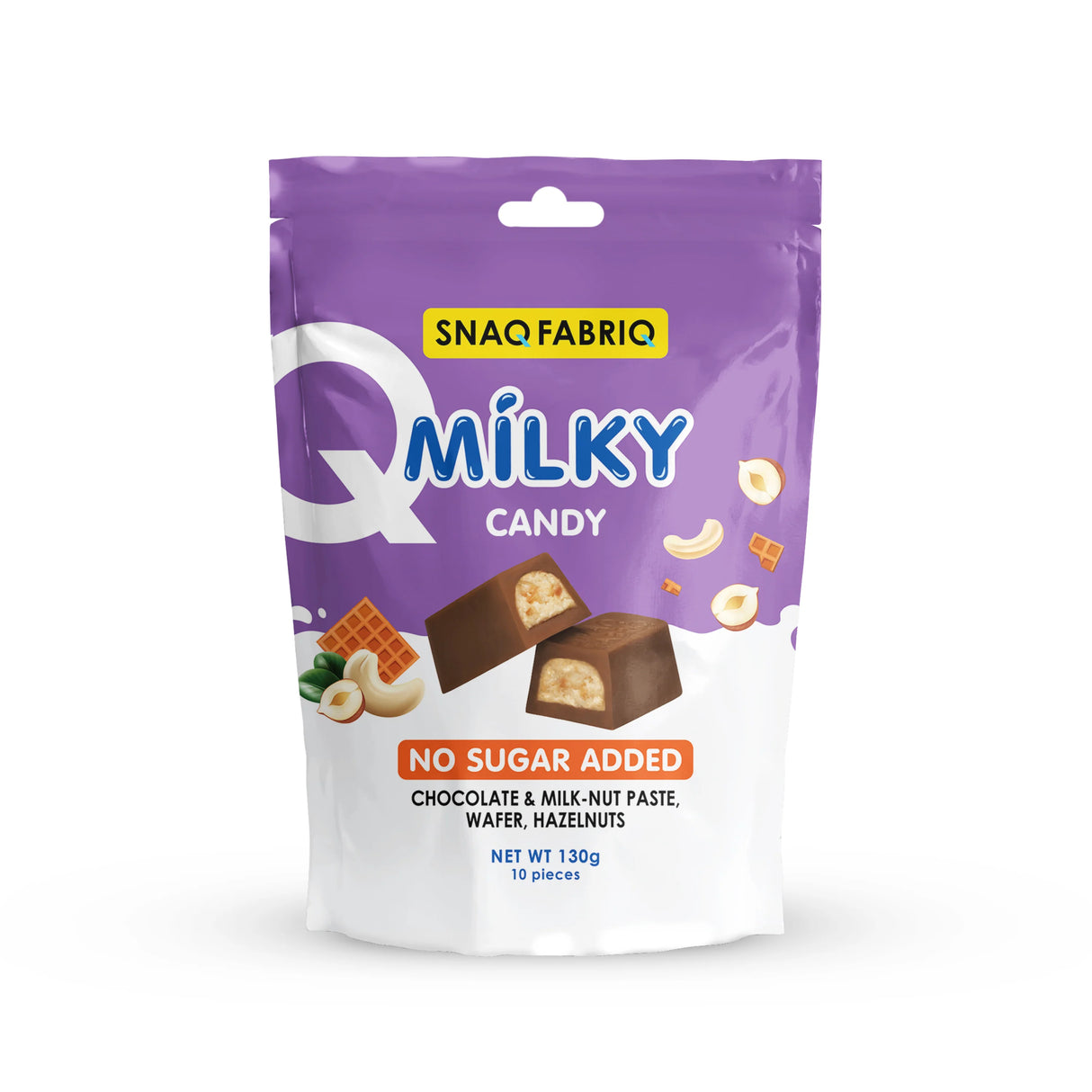 Snaq fabriq Milky Protein Packed Candy 130g