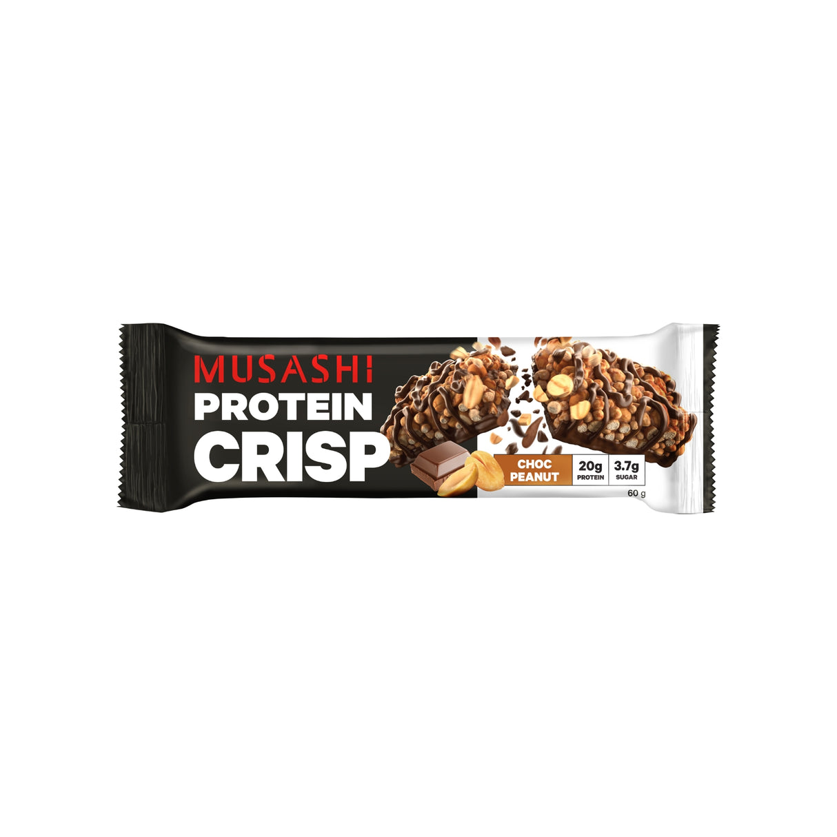 MUSASHI Protein Crisp Bar 60g