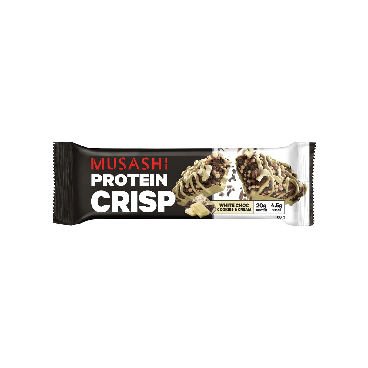 MUSASHI Protein Crisp Bar 60g