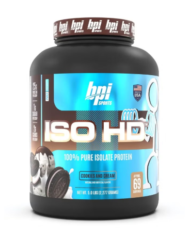 BPI Sports ISO HD 100% Pure Isolate Protein 4.9lb