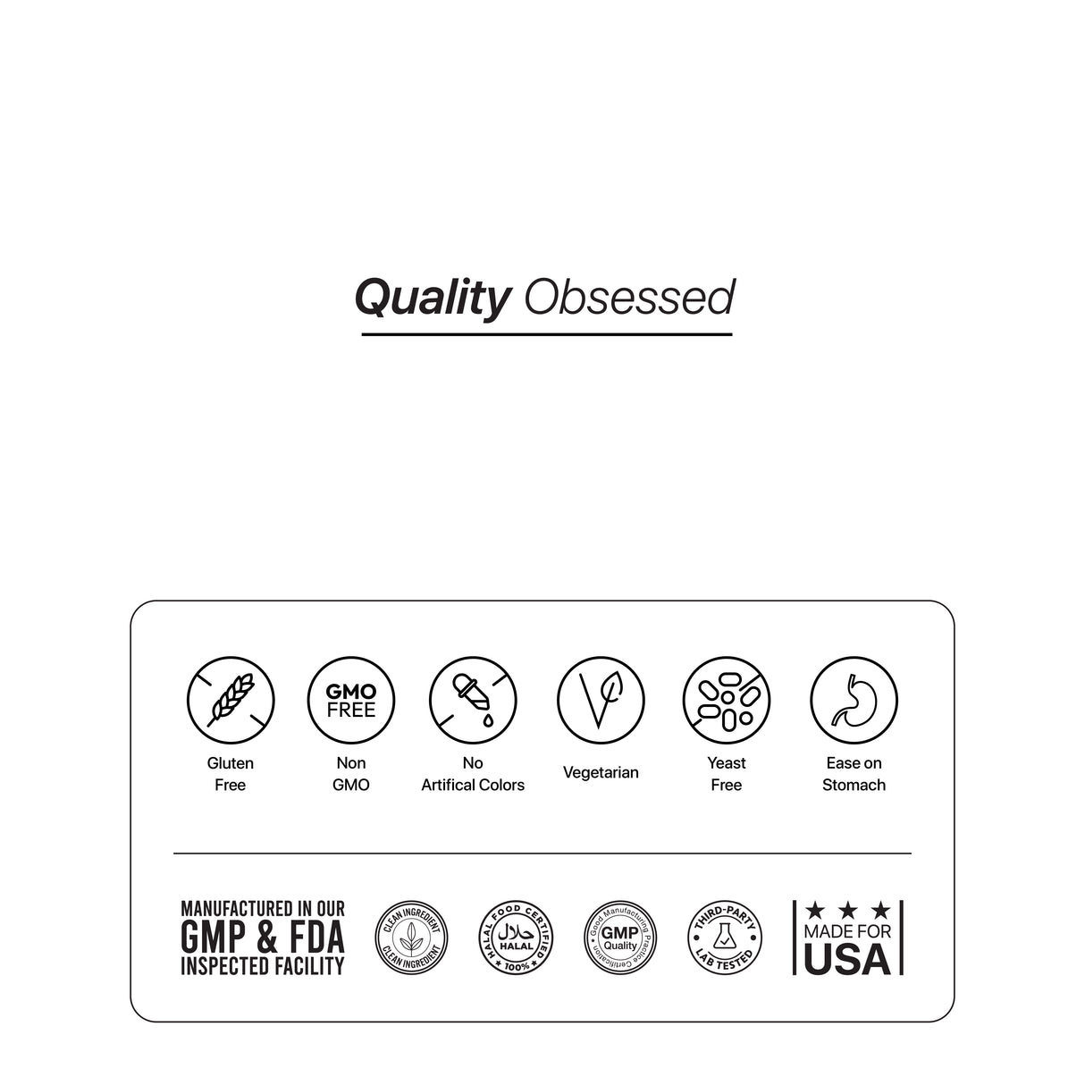 HC Nutrition Shilajit 500mg 60 Capsules