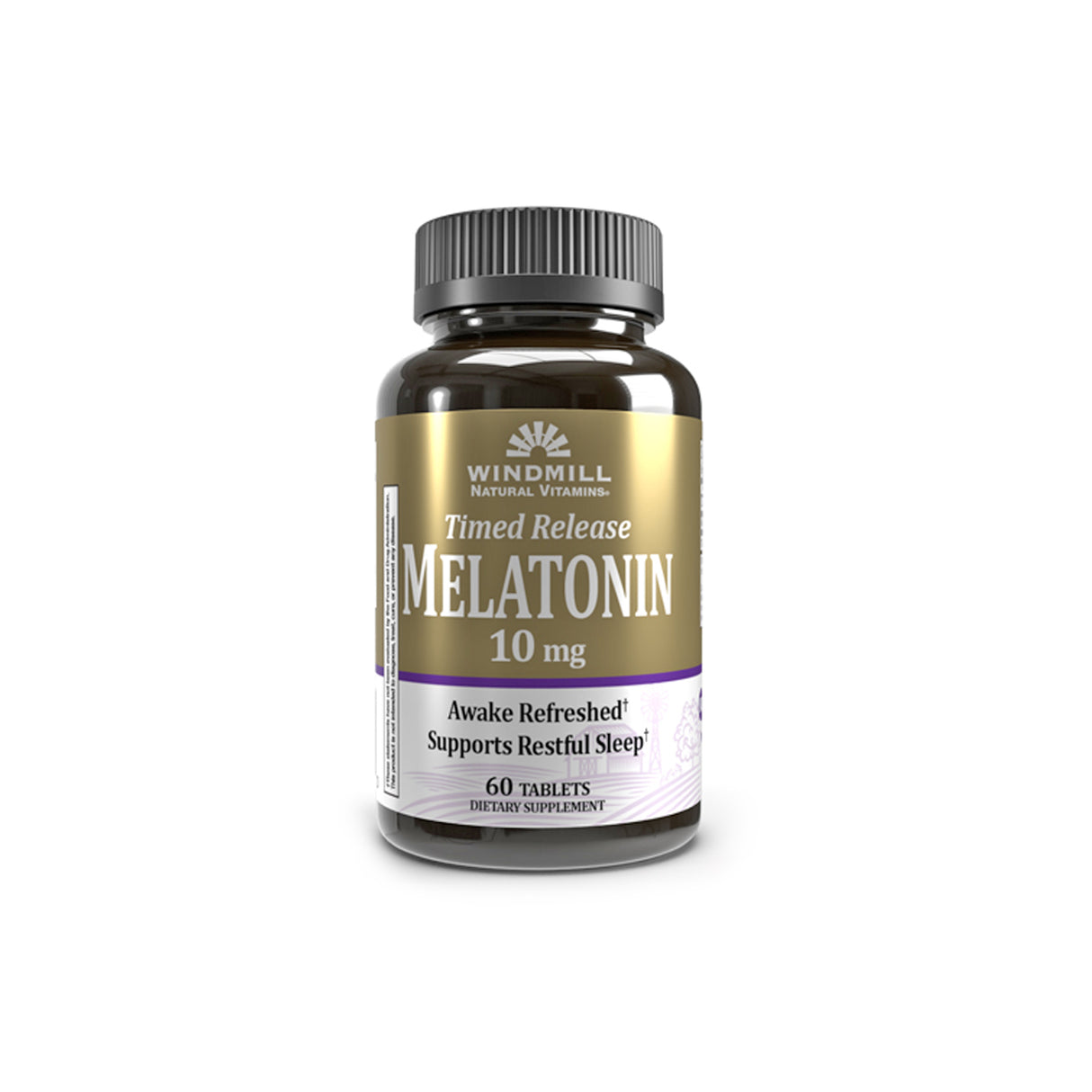 Windmill® Melatonin 10 mg Timed Release 60 Tablets