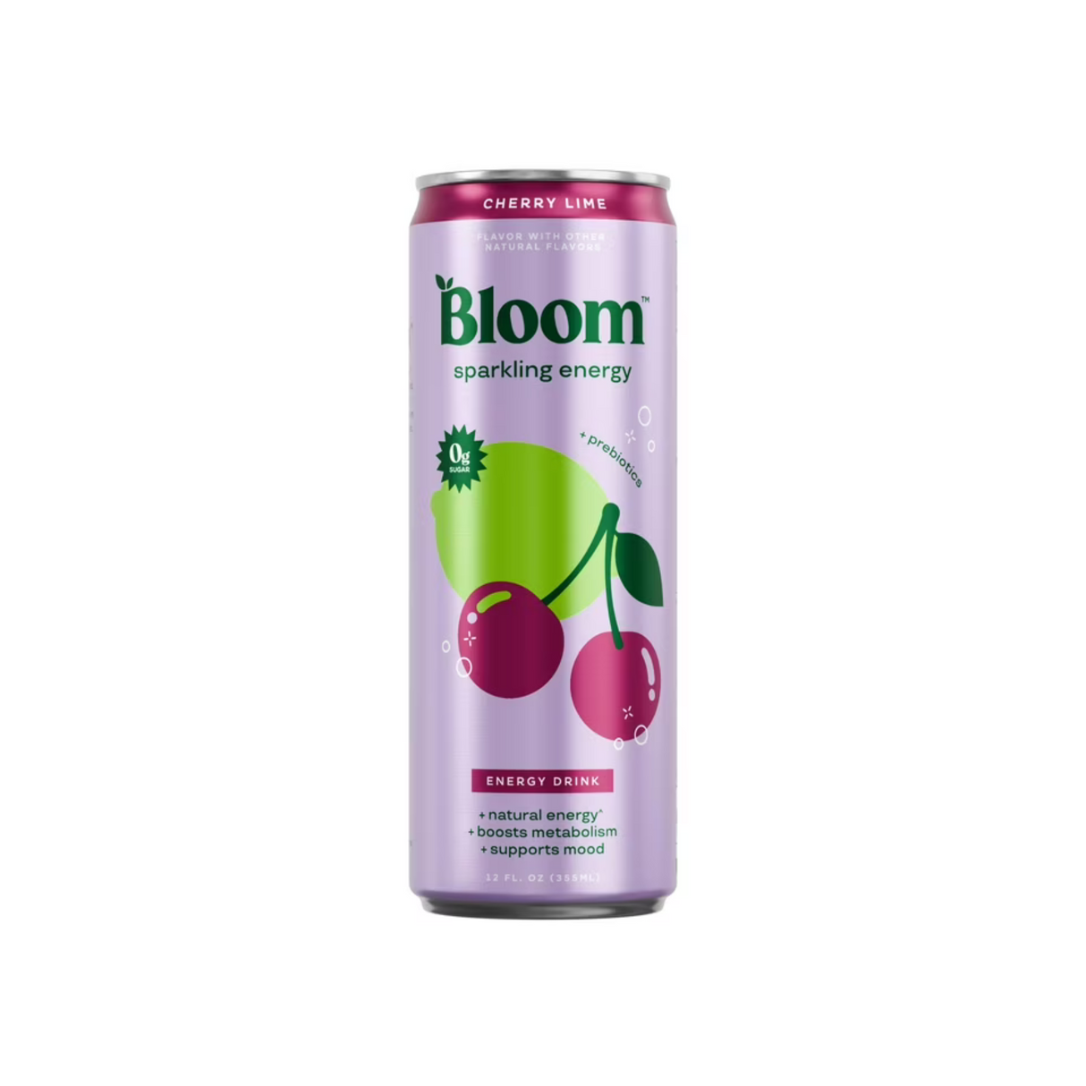 Bloom Nutrition Sparkling Energy Drink 355ml
