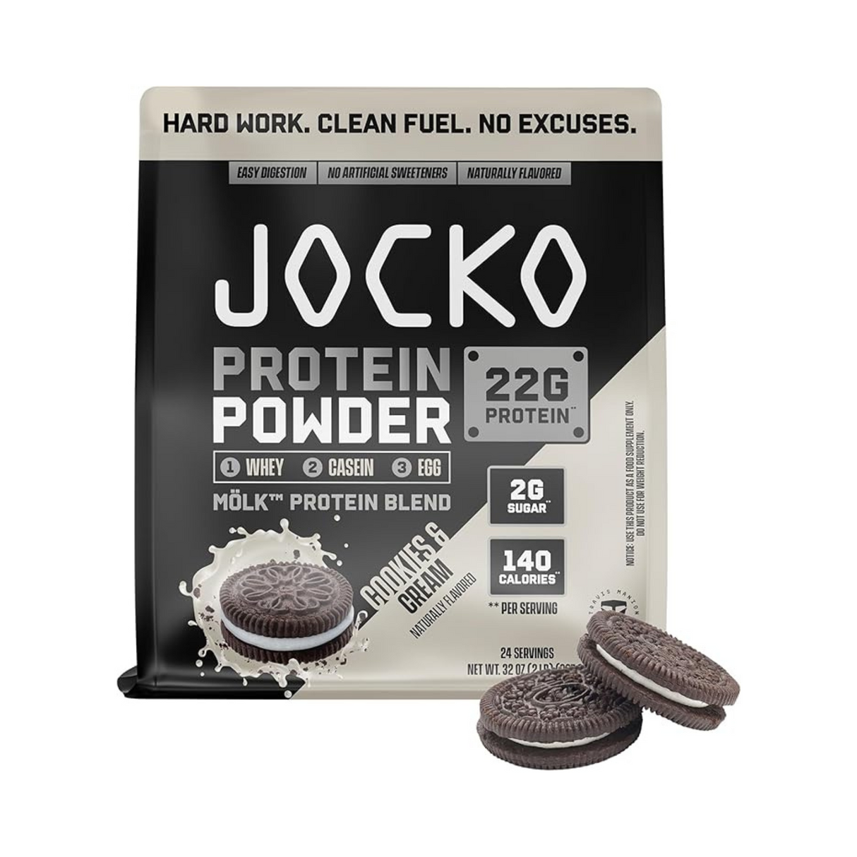 Jocko Molk Whey Protein Blend Powder 2lb