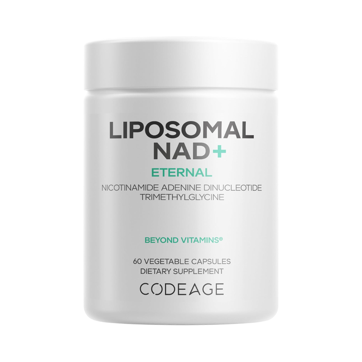 Codeage, Eternal Liposomal NAD+ 60 Vegetable Capsules