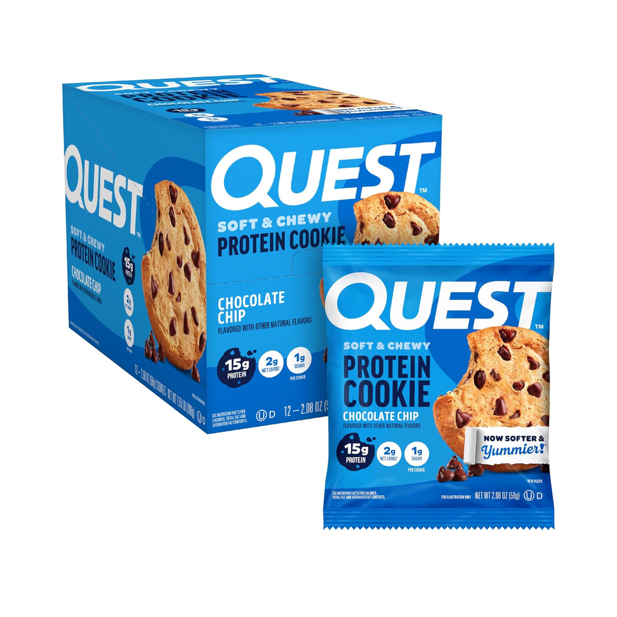 Quest Nutrition Protein Cookies 60g - Klouds