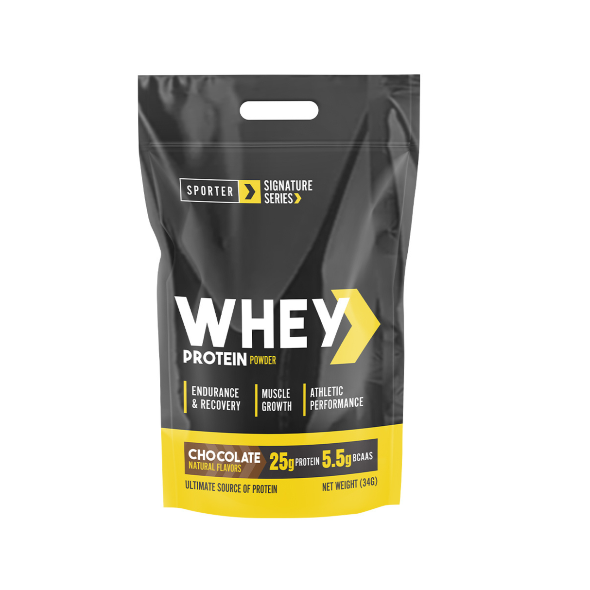Sporter Whey Protein Powder Sachet 34g
