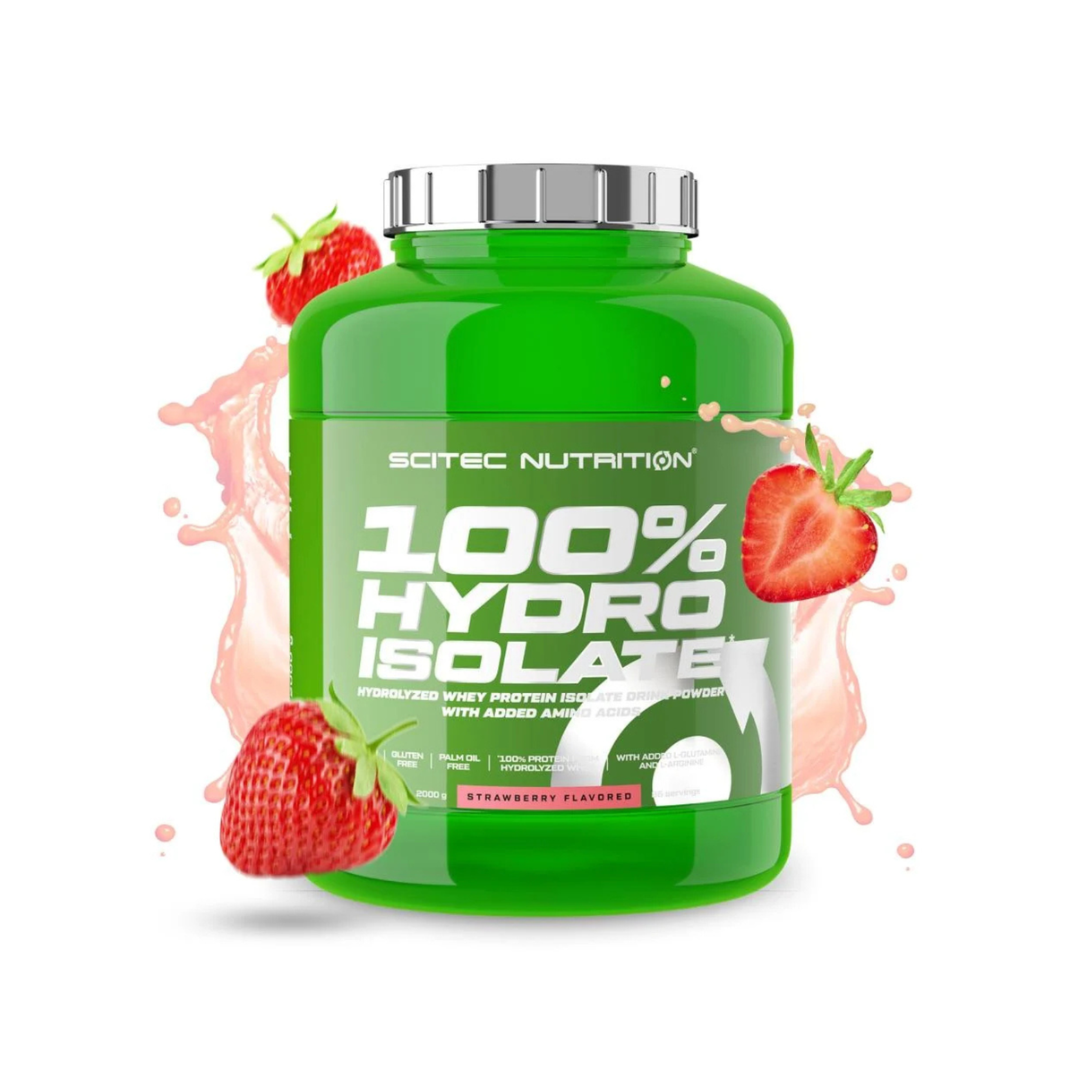 Scitec Nutrition 100% Hydro Isolate 2000 g Strawberry