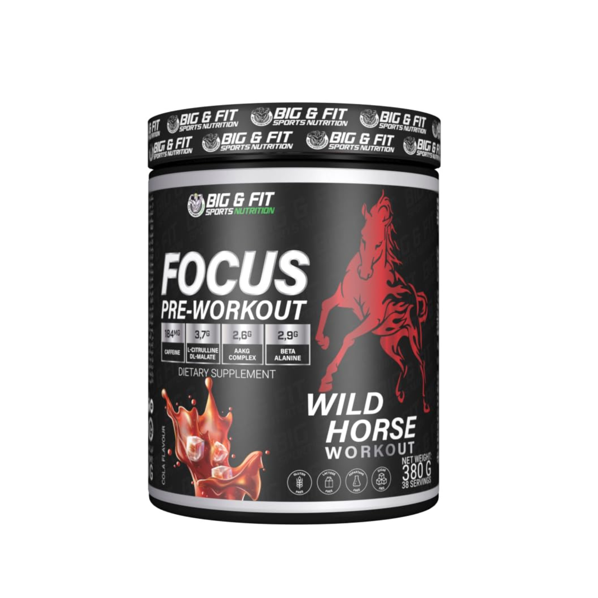 Big & Fit Focus Pre-Workout 380 g