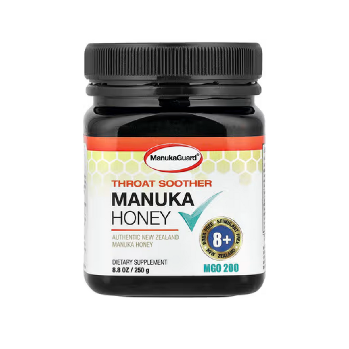 ManukaGuard MG Throat Soother 8+ MGO 200 250g