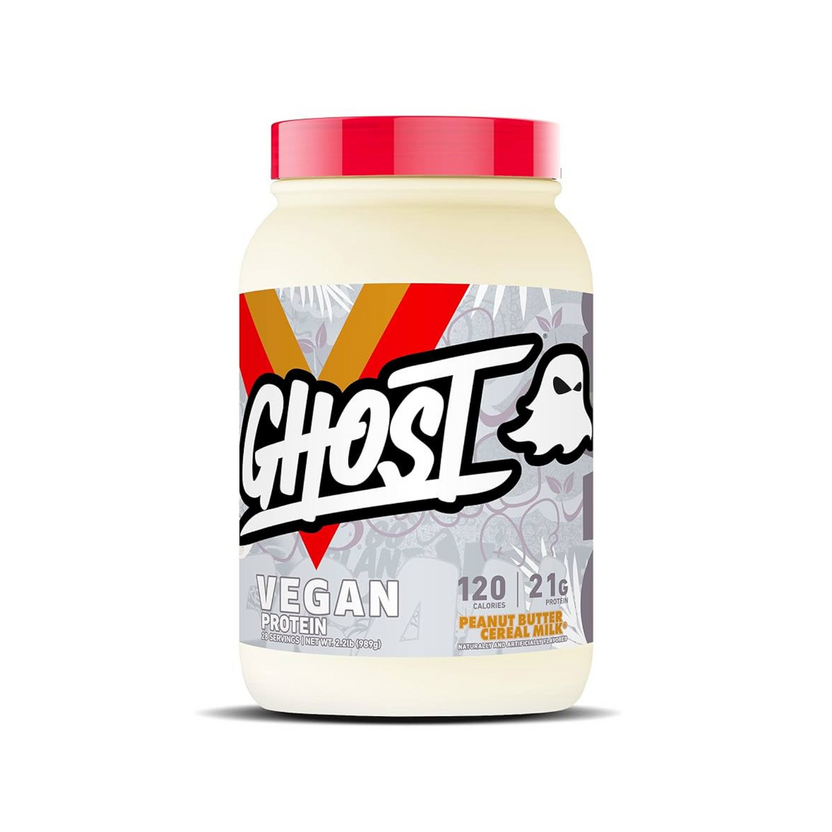 GHOST Vegan Protein Peanut Butter Cereal Milk 2.2 lb