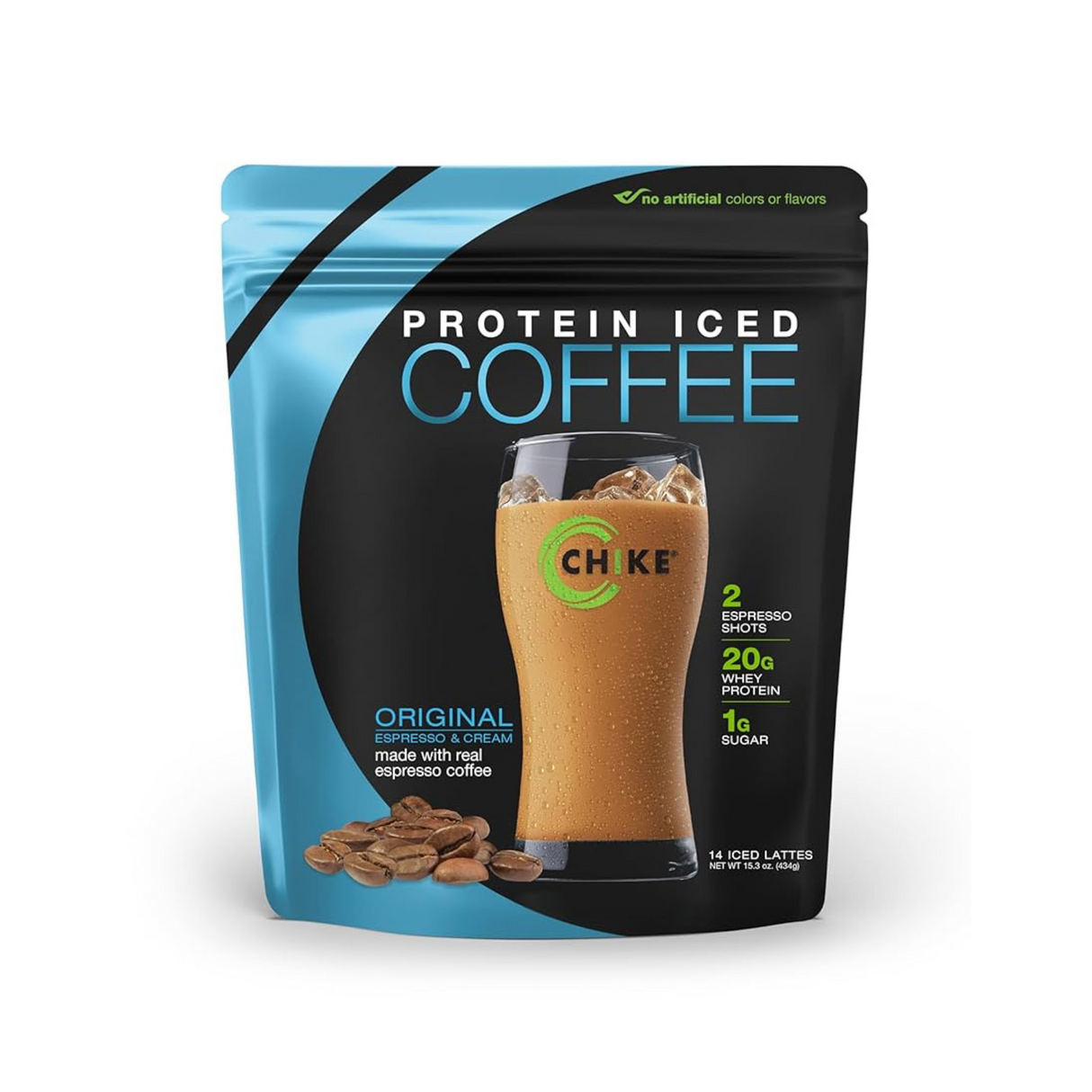 Chike Nutrition High Protein Iced Coffee Original Espresso & Cream 434g