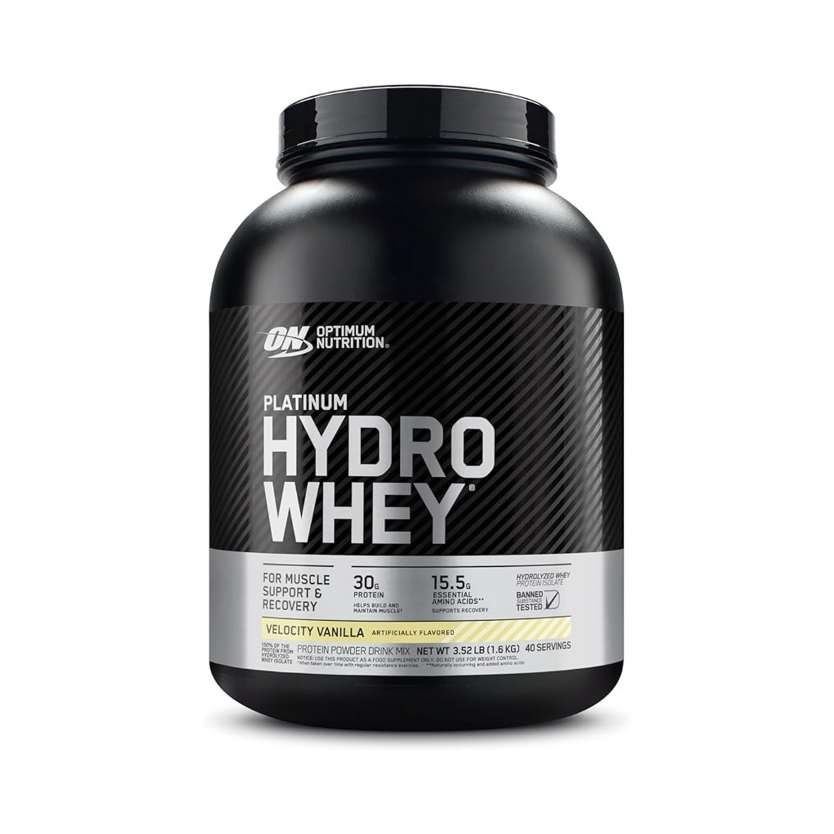 Optimum Nutrition Platinum Hydrowhey – Velocity Vanilla 1.6 kg