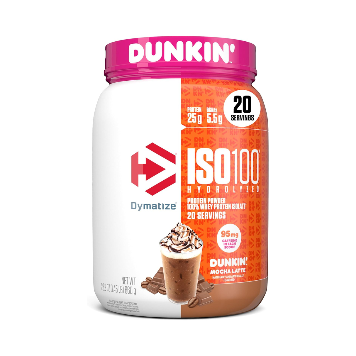 Dymatize ISO100 Hydrolyzed Whey Protein Powder 620g