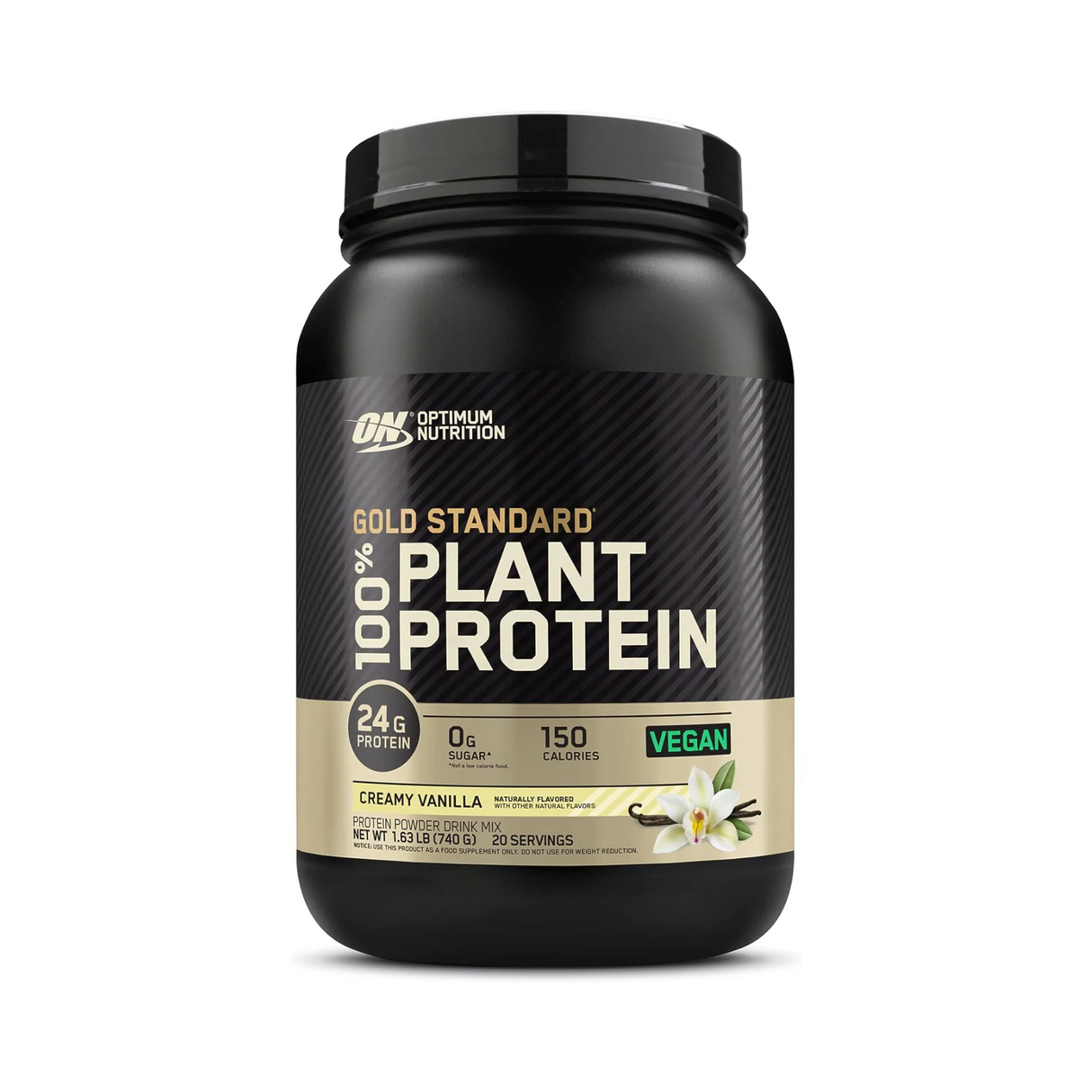Optimum Nutrition Gold Standard 100% Plant Protein - Creamy Vanilla 1.63 lb