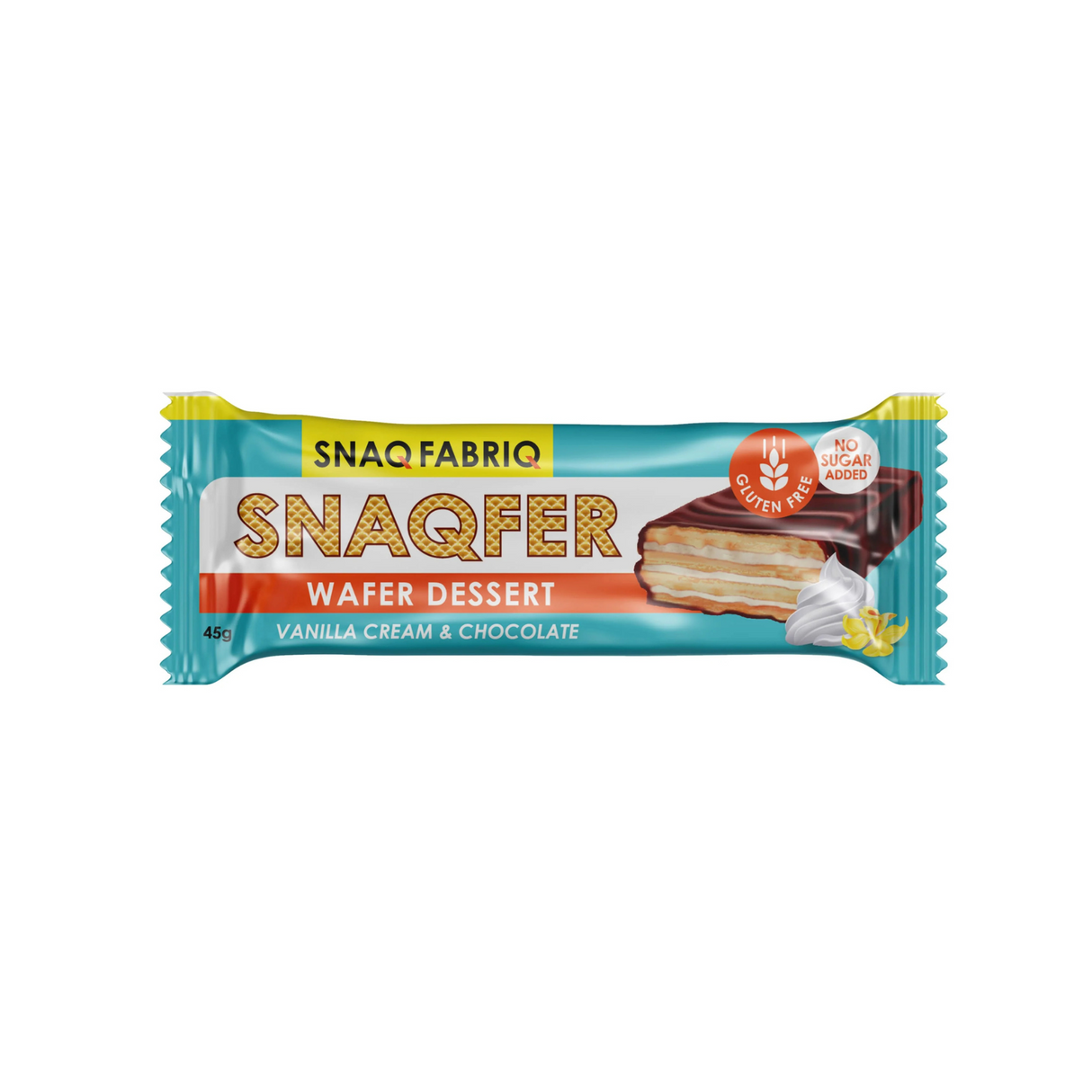 Snaq Fabriq Glazed Wafer Bar 45g